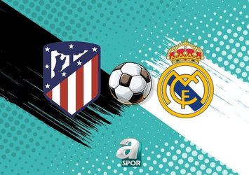 A. Madrid-R. Madrid (CANLI) | Arda ilk 11'de!