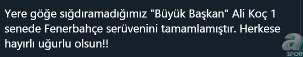 Fenerbahçe taraftarından Ali Koç ve Ersun Yanal'a büyük tepki!