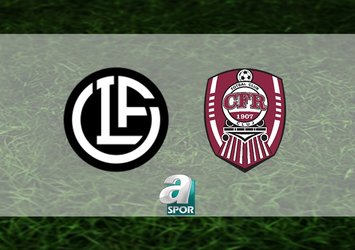 Lugano-CFR Cluj maçı saat kaçta?