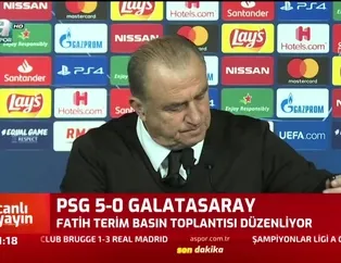Fatih Terim: Bir hata varsa benimdir