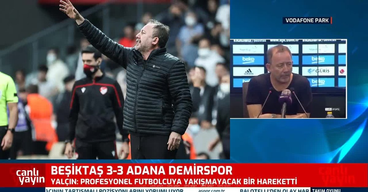Sergen Yalçın A.Demirspor maçı sonrası konuştu!