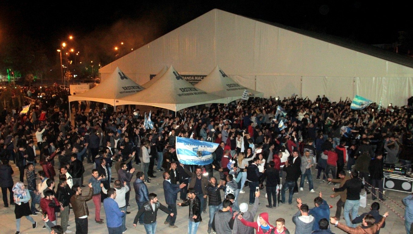 Erzurum’da TFF 1. Lig sevinci