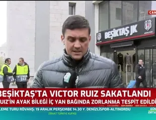 Beşiktaş'ta Victor Ruiz şoku!