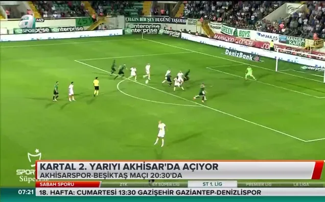 Beşiktaş ikinci yarıyı Akhisar'da açıyor