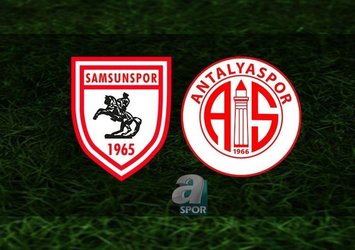 Samsunspor - Antalyaspor | CANLI