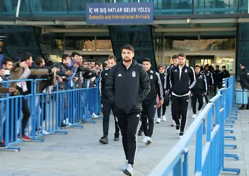 Beşiktaş’a Erzincan’da coşkulu karşılama