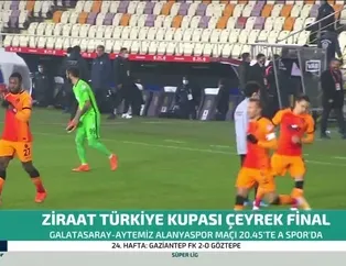 Galatasaray Alanyaspor'u konuk edecek