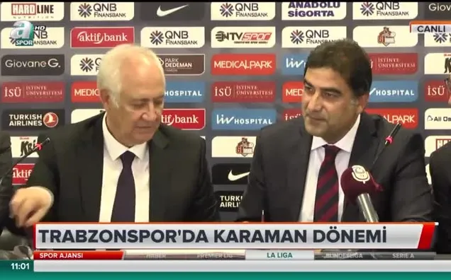 Trabzonspor'da Ünal Karaman imzayı attı