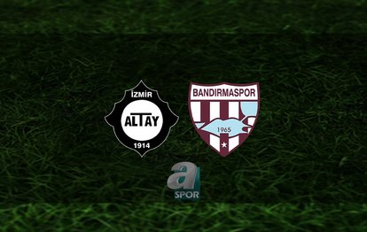 Altay - Bandırmaspor maçı ne zaman, saat kaçta ve hangi kanalda? | Trendyol 1. Lig