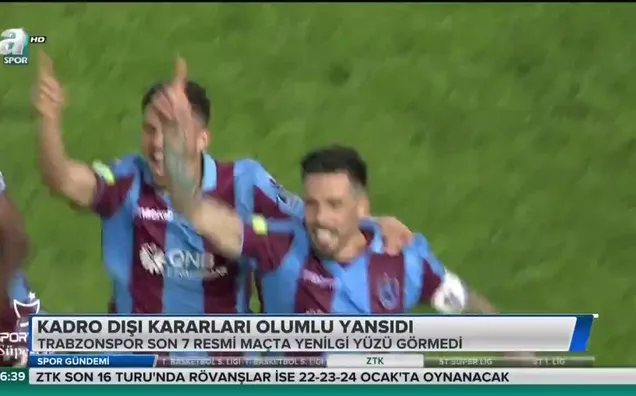 Kadro dışı kararları olumlu yansıdı