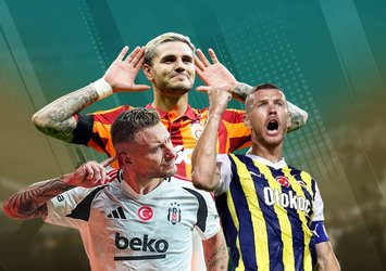 Süper Lig'de gol kralı kim olacak? Dzeko, Icardi, Immobile...