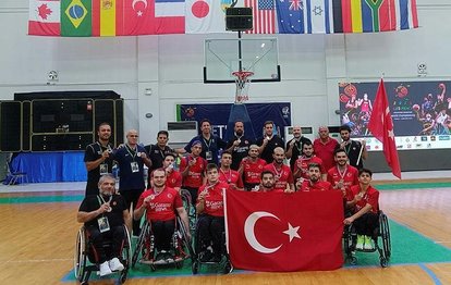 23 Yaş Altı Tekerlekli Sandalye Basketbol Milli Takımı dünya ikincisi!