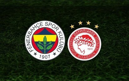 Fenerbahçe Olympiakos maçı CANLI Fenerbahçe Olympiakos maçı canlı izle