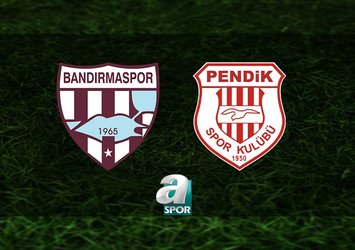 Bandırmaspor-Pendikspor maçı saat kaçta?