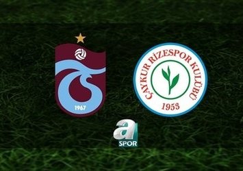 Trabzonspor - Ç. Rizespor | CANLI