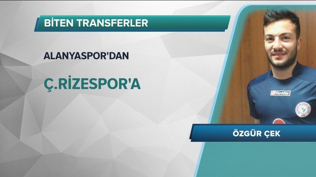 İşte biten transferler...