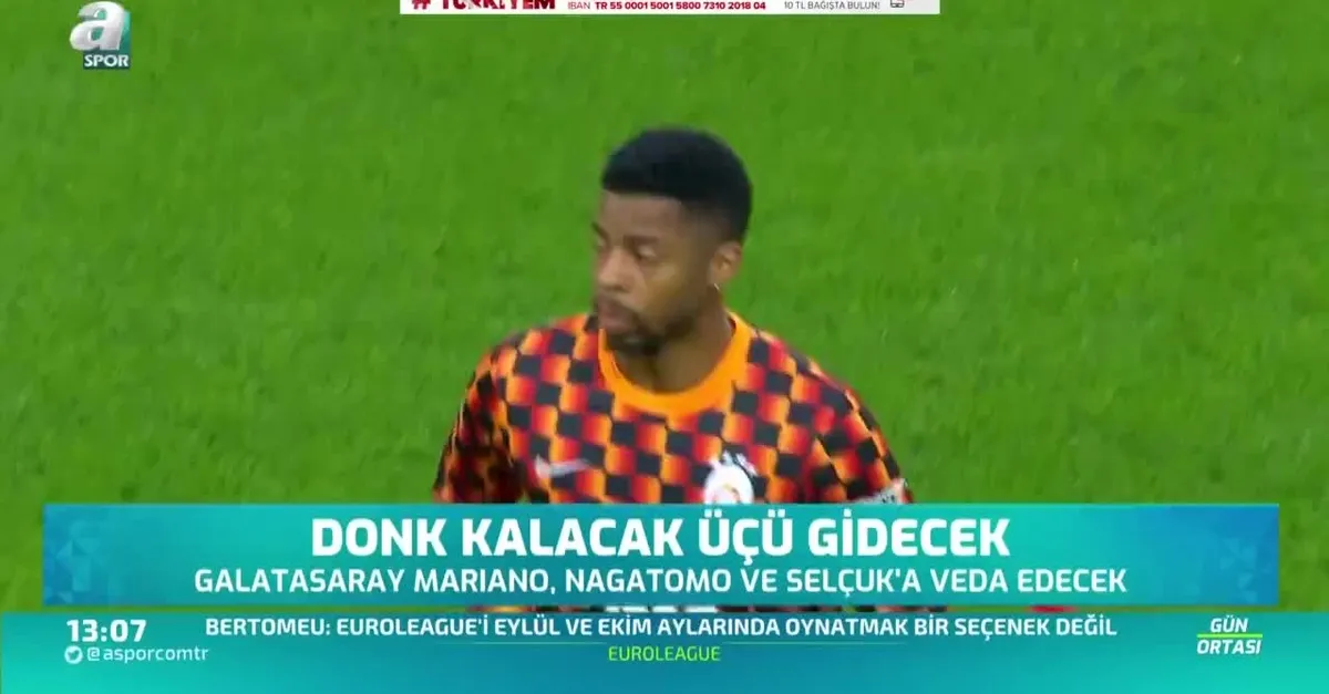 Galatasaray'da Donk kalacak üçü gidecek