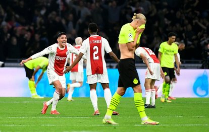 Ajax 4-0 Borussia Dortmund MAÇ SONUCU-ÖZET