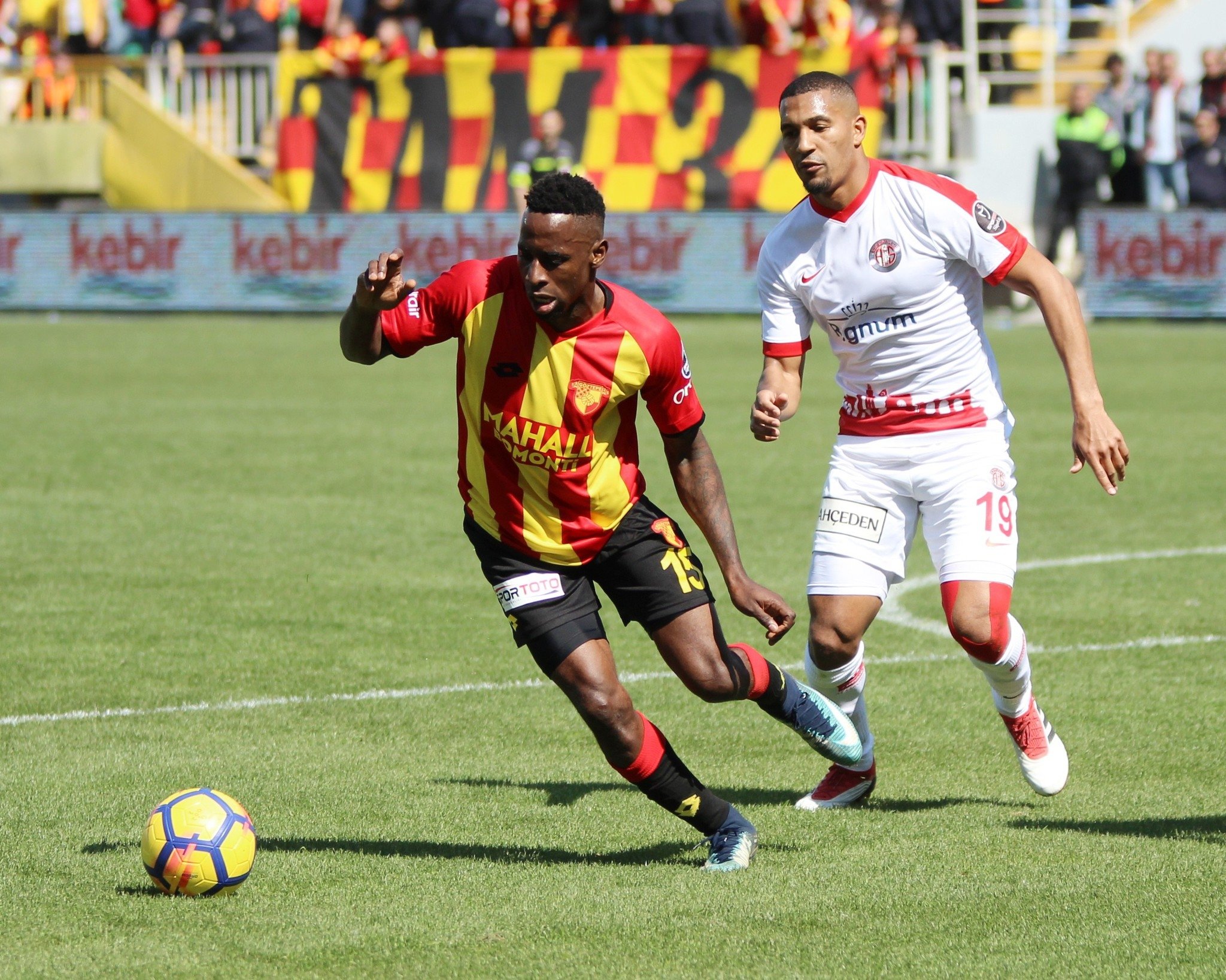 Göztepe - Antalyaspor maçından kareler!