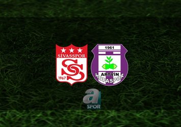 Sivasspor - Artvin Hopaspor maçı CANLI İZLE