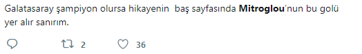 Mitroglou Galatasaray’ı ipten aldı sosyal medya yıkıldı! İşte yorumlar...