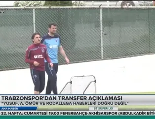 Trabzonspor'dan transfer açıklaması