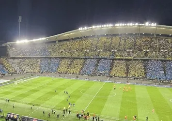 F.Bahçe tribünleri maça hazır!
