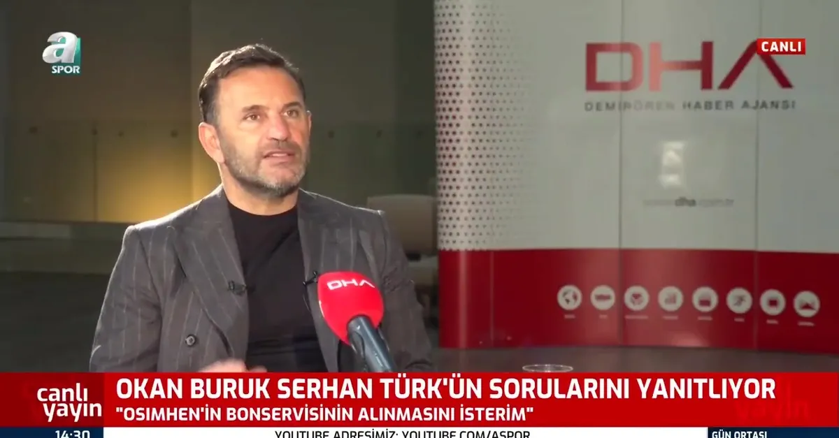 Buruk'tan Osimhen açıklaması!