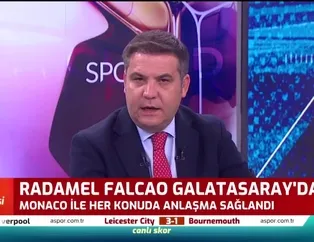Ve mutlu son! Radamel Falcao Galatasaray'da