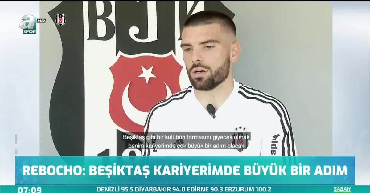Rebocho: "Beşiktaş kariyerimde büyük bir adım"
