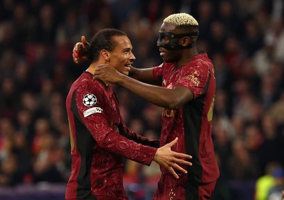 UEFA'dan G.Saray paylaşımı! Sane ve Osimhen...