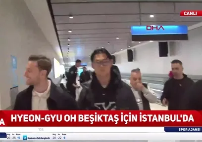 Hyeon-Gyu Oh Beşiktaş için İstanbul'da