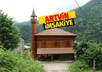 ARTVİN İMSAKİYE 🕣