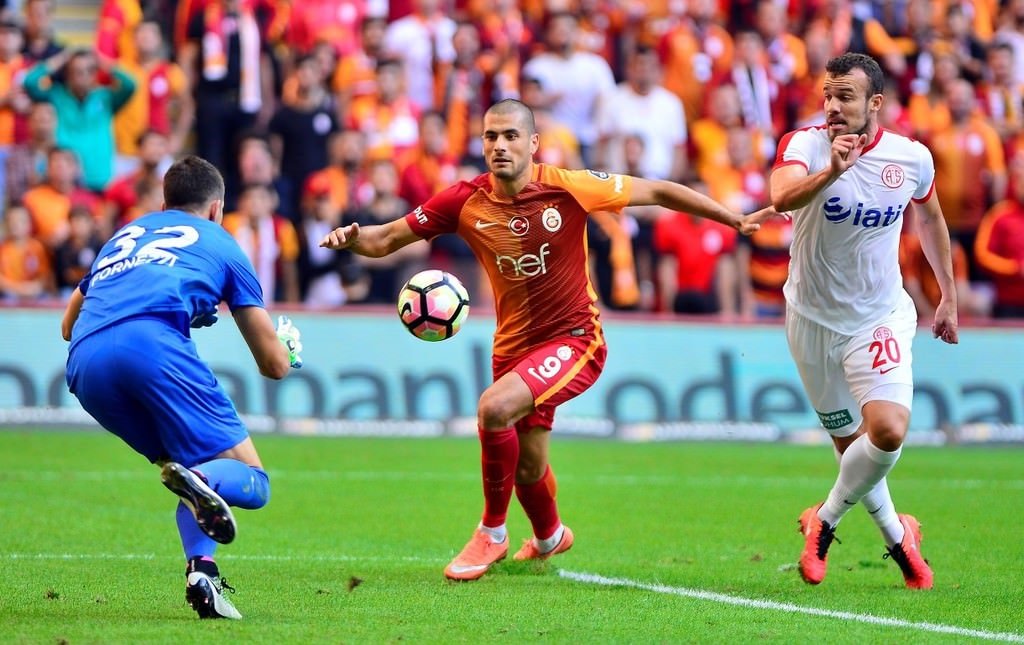 Antalyaspor- Galatasaray maçından kareler