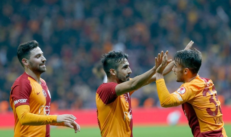 Galatasaray - Boluspor maçından kareler