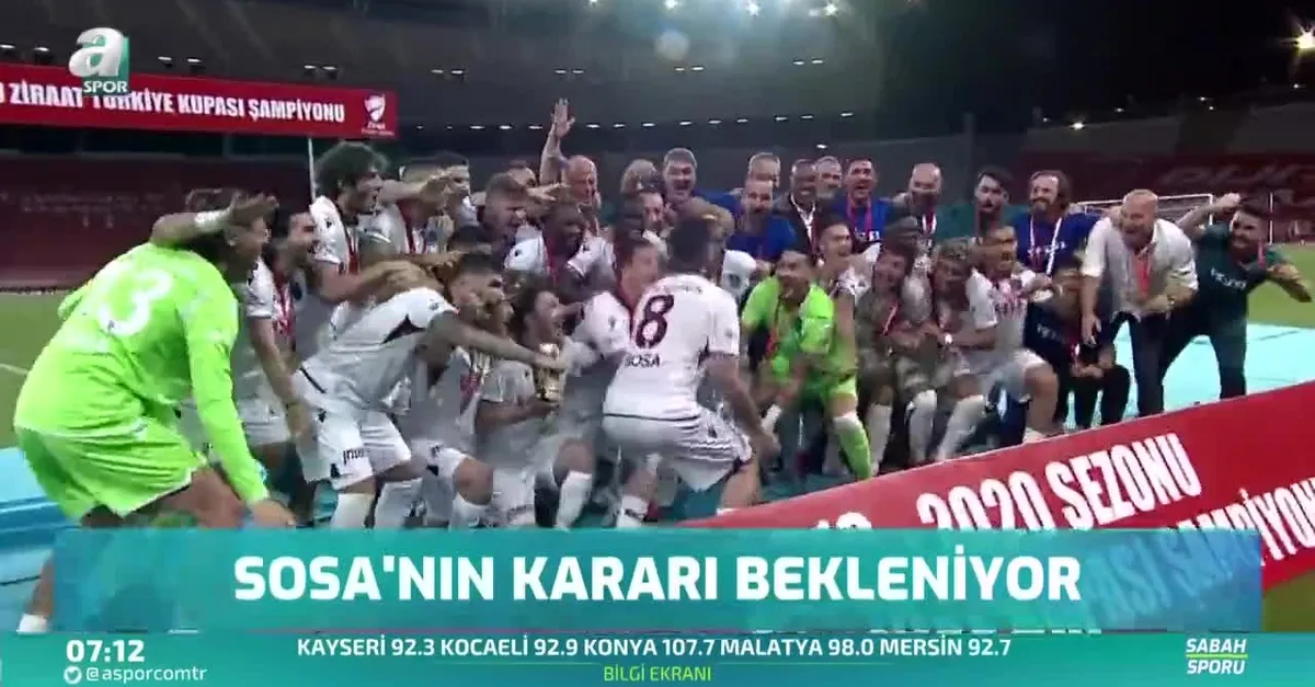 Sosa'nın kararı bekleniyor