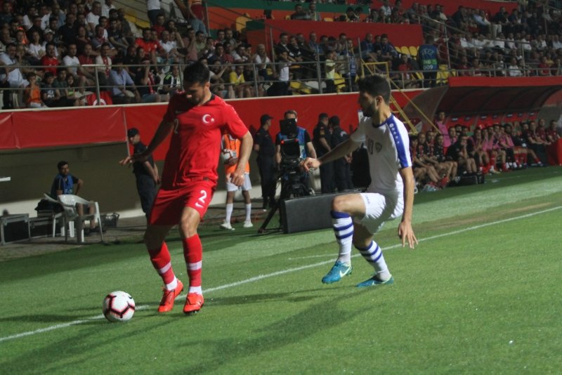 Türkiye - Özbekistan maçından kareler...