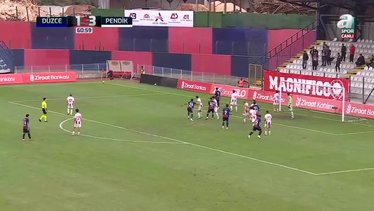 GOL | Düzcespor 2-3 A.G. Pendikspor