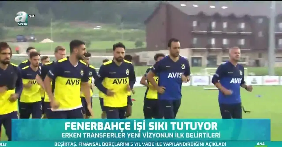 Fenerbahçe işi sıkı tutuyor