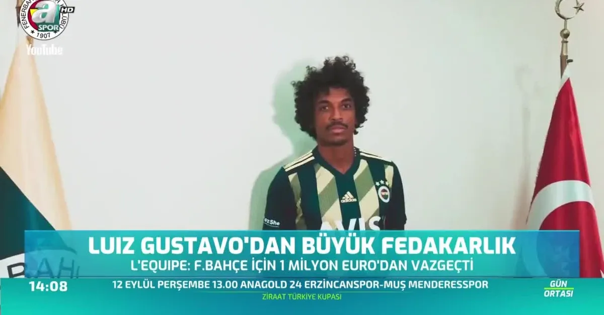 Luiz Gustavo'dan büyük fedakarlık