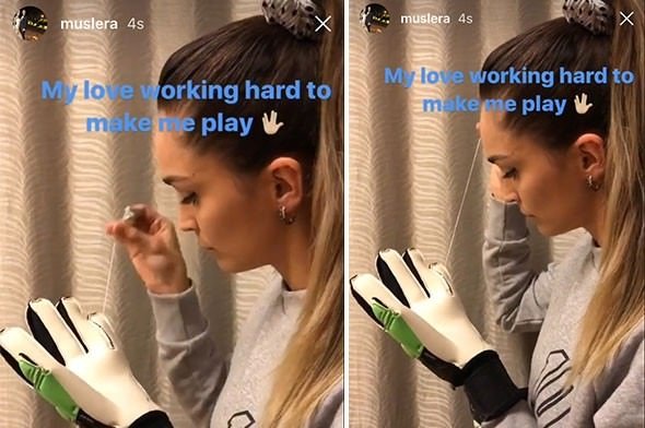 Muslera’dan olay paylaşım