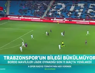 Trabzonspor'un bileği bükülmüyor