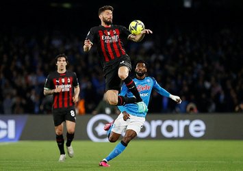 Napoli'ye Milan şoku!