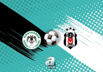 Konyaspor-Beşiktaş maçı notları!