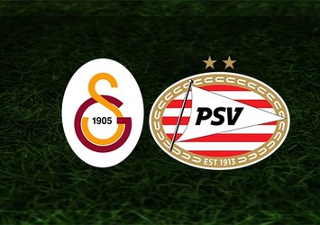 Galatasaray - PSV Eindhoven maçı saat kaçta ve hangi kanalda?
