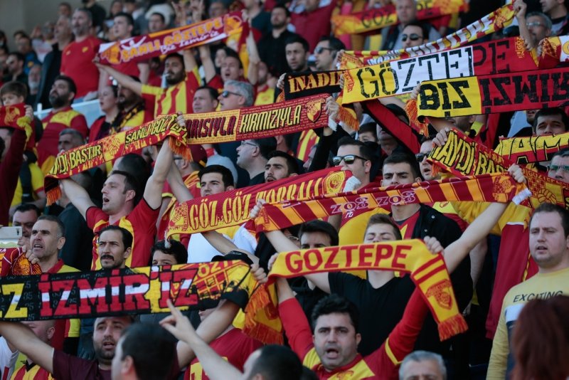 Göztepe - Kasımpaşa maçından kareler