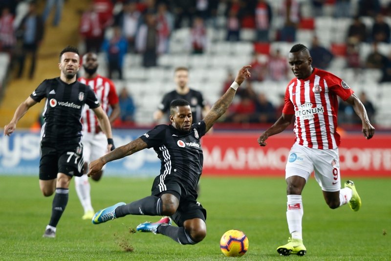 Antalyaspor - Beşiktaş maçından kareler