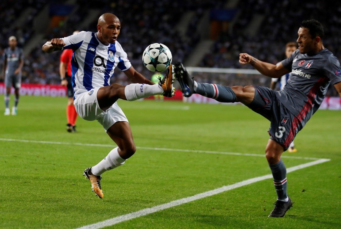 Porto-Beşiktaş karşılaşmasından kareler