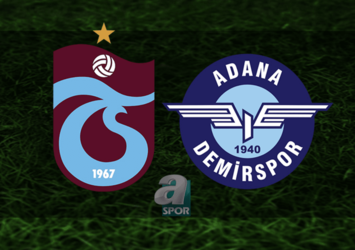 Trabzonspor - Adana Demirspor maçı yayın bilgileri!