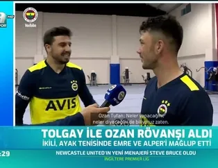 Tolgay ve Ozan rövanşı aldı